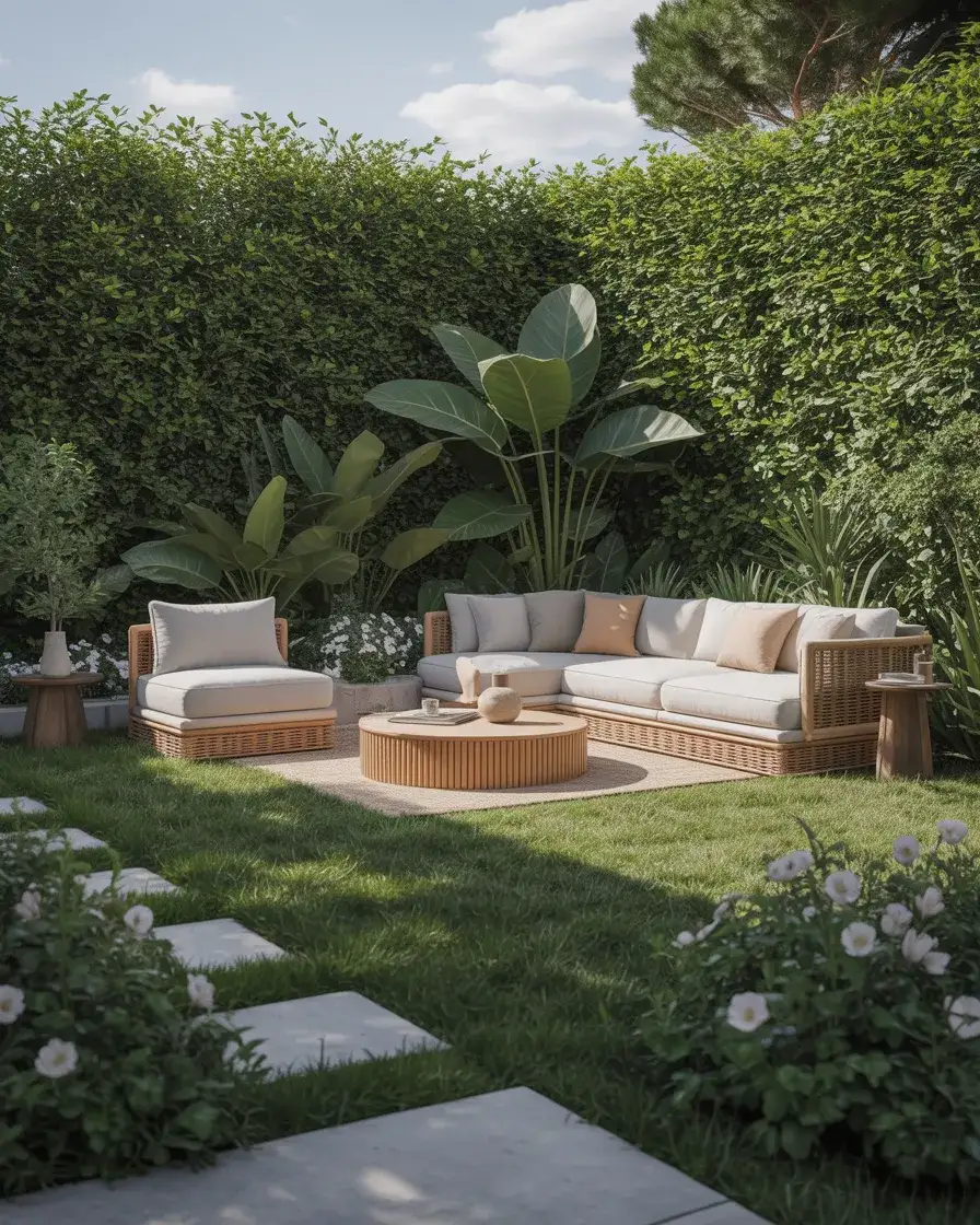 Garden Hedge Privacy Fence 1