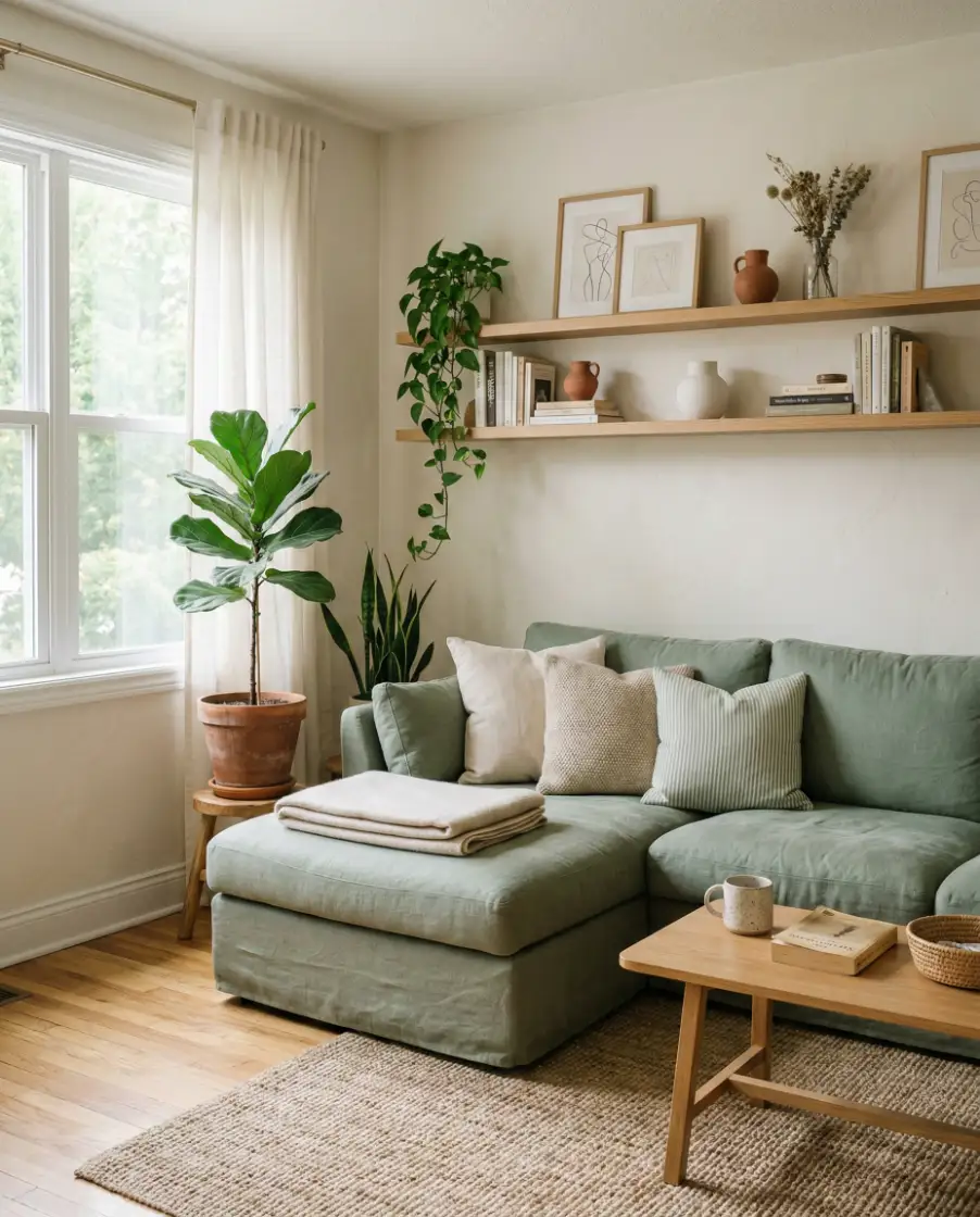 Green Sofa Statement 2