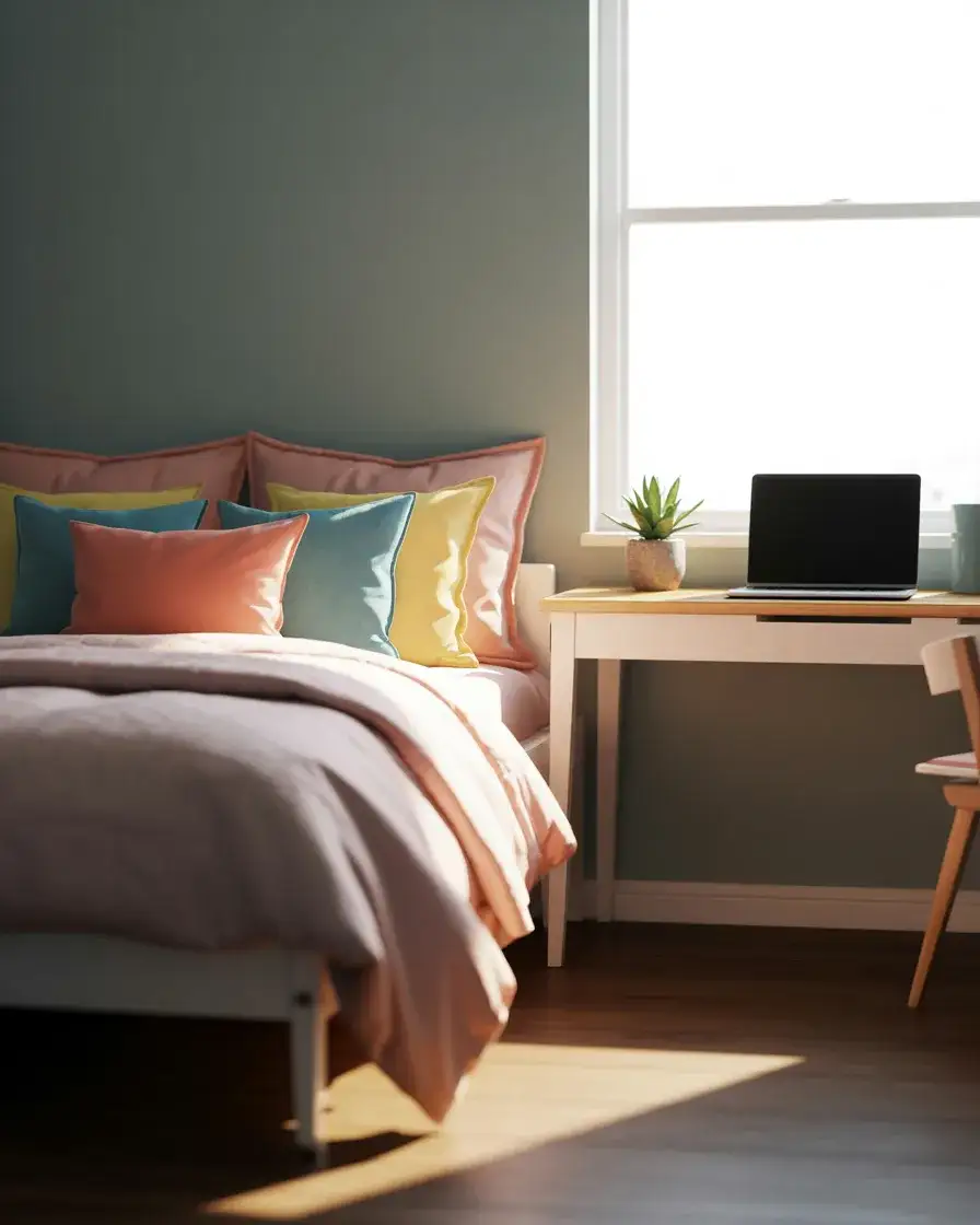 Grey Bedroom for Teens 1