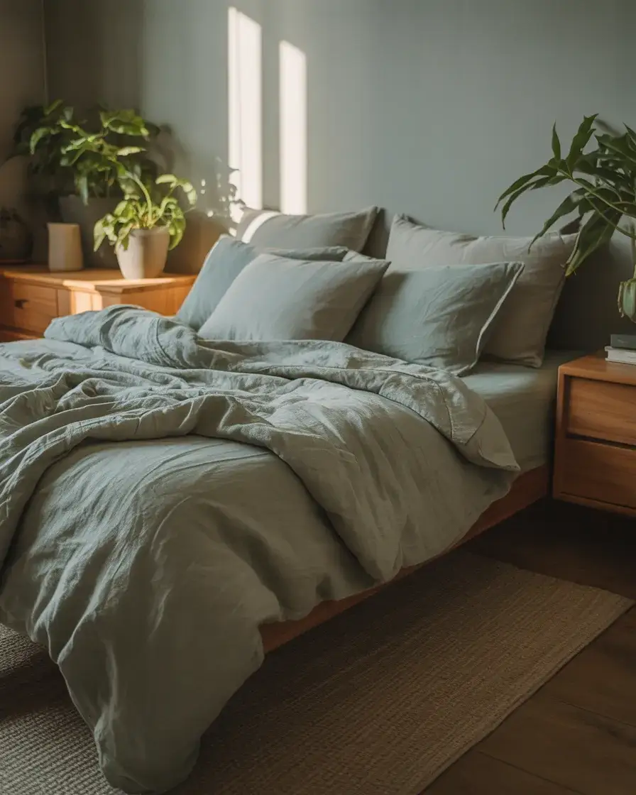 Grey and Sage Green Calm Retreat 2