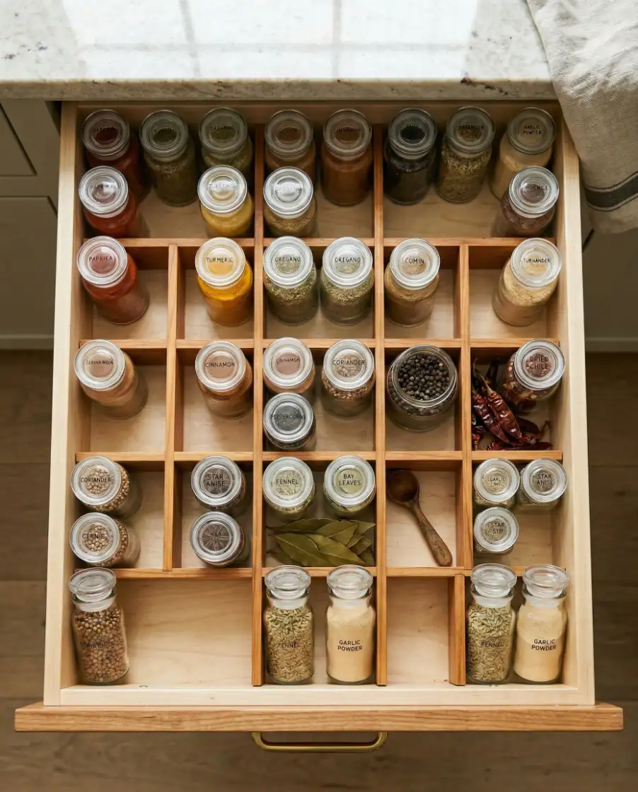 Indian Spice Drawer System 2