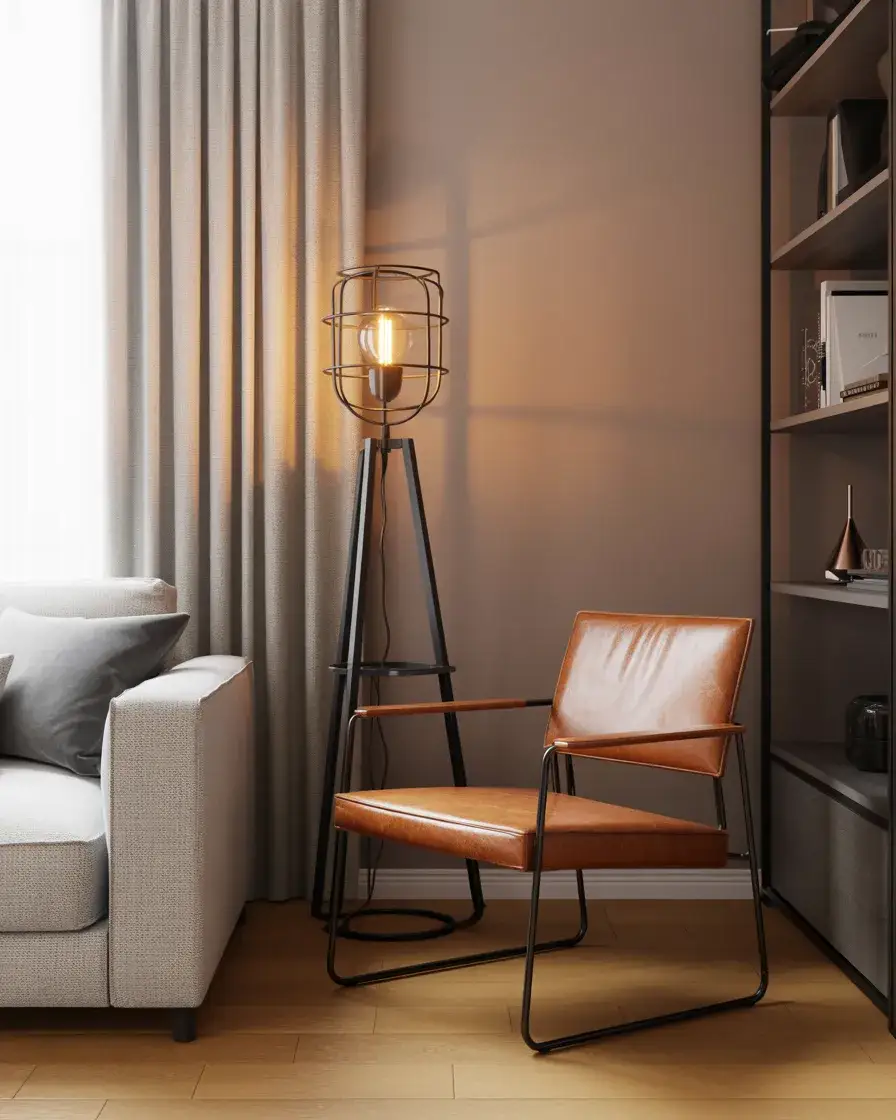 Industrial Chic Lighting Upgrade 1