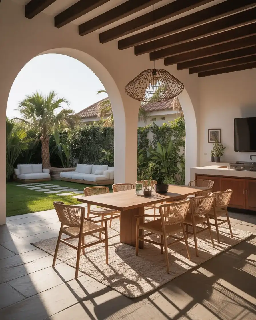 Large Backyard Entertaining Patio 1