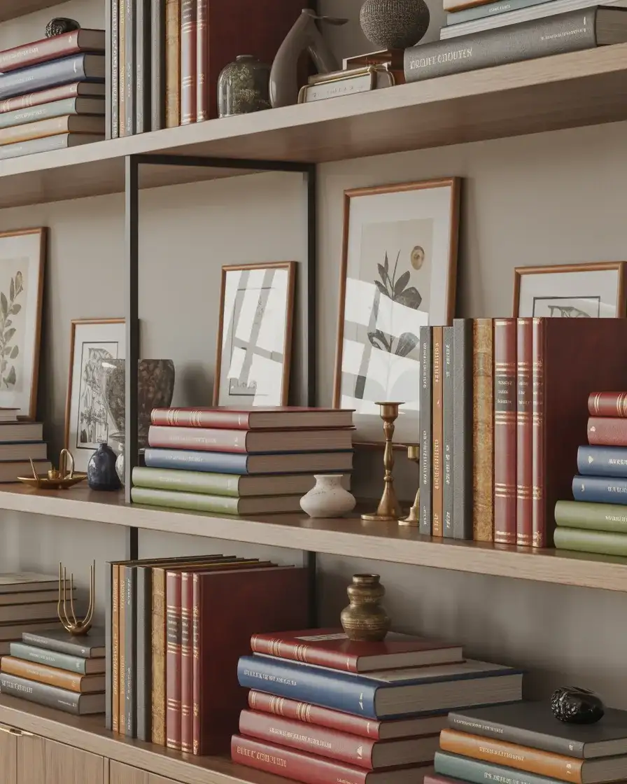 Layered Shelf Styling With Accessories 1