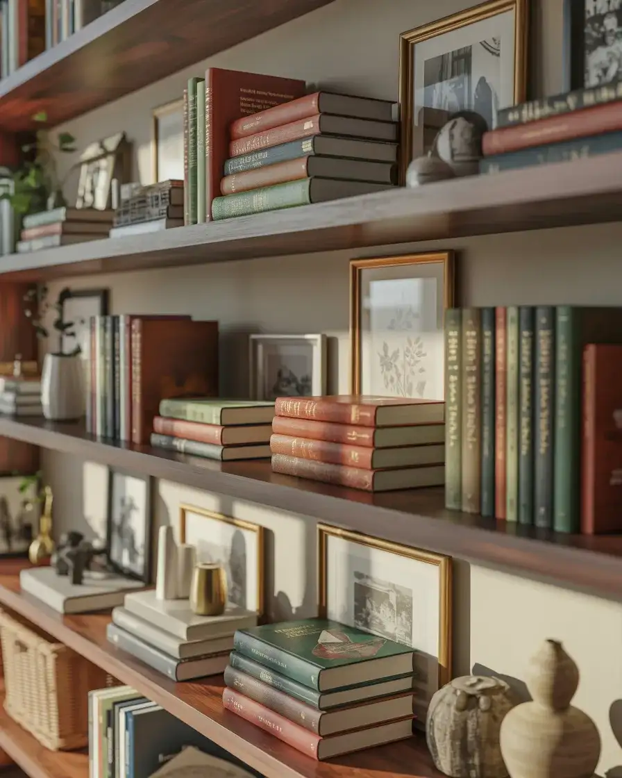 Layered Shelf Styling With Accessories 2