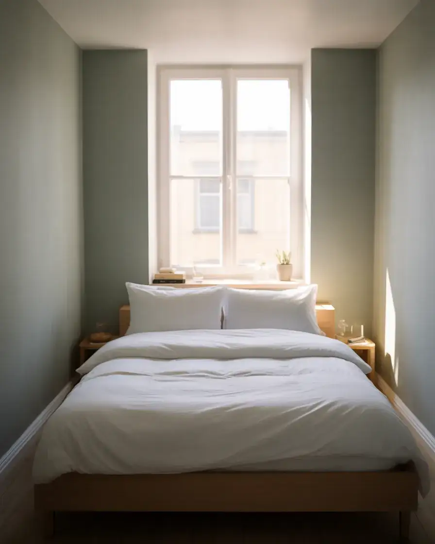 Light Grey for Small Bedrooms 2