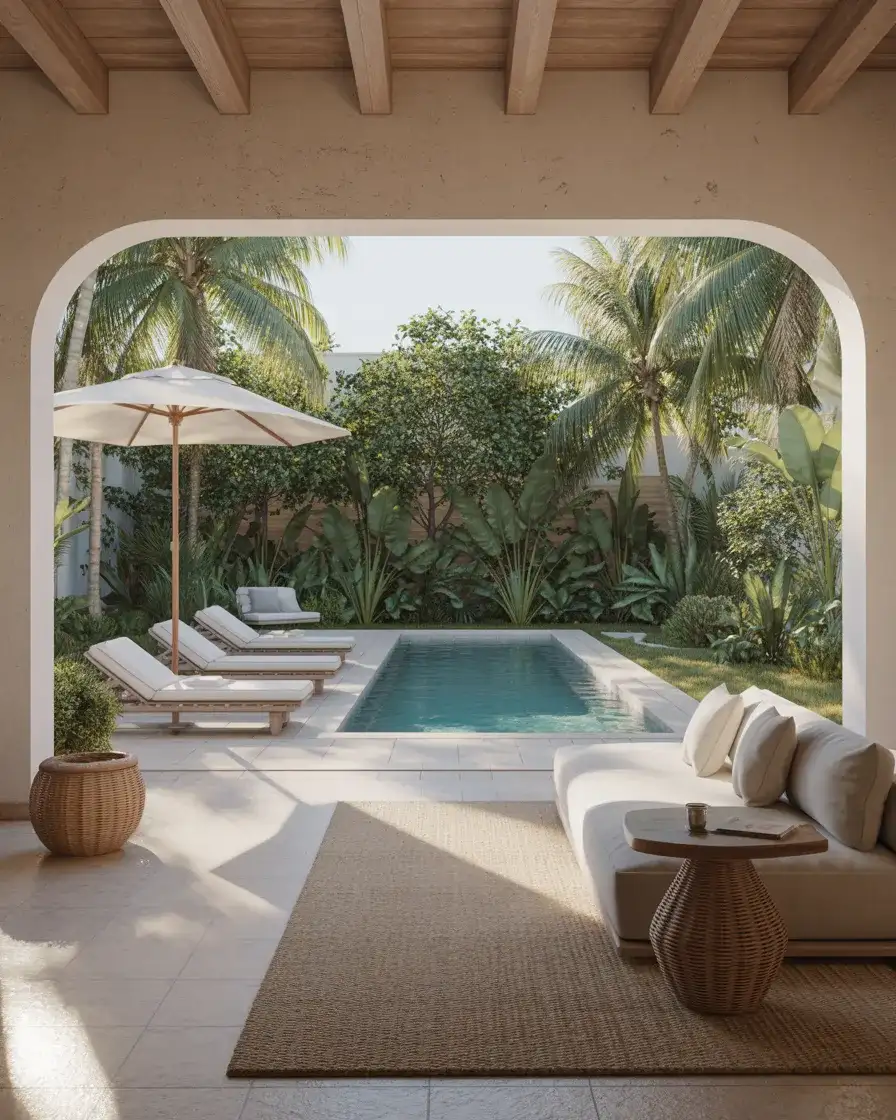 Luxury Backyard Resort Lounge 2