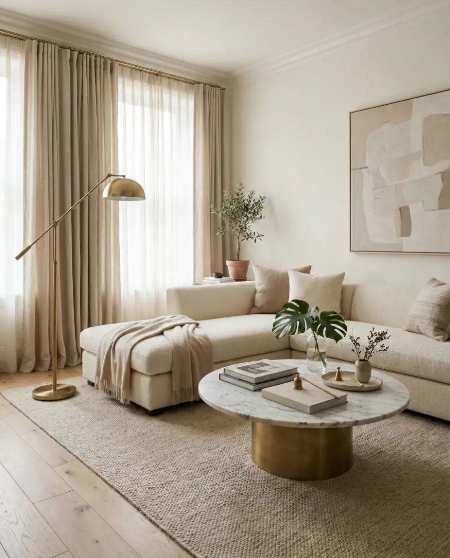Luxury Neutral Apartment Glow 2