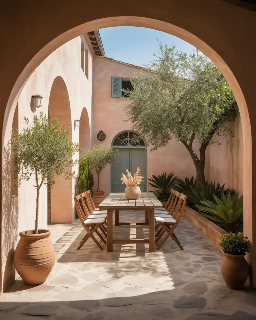 Mediterranean Courtyard Garden 2