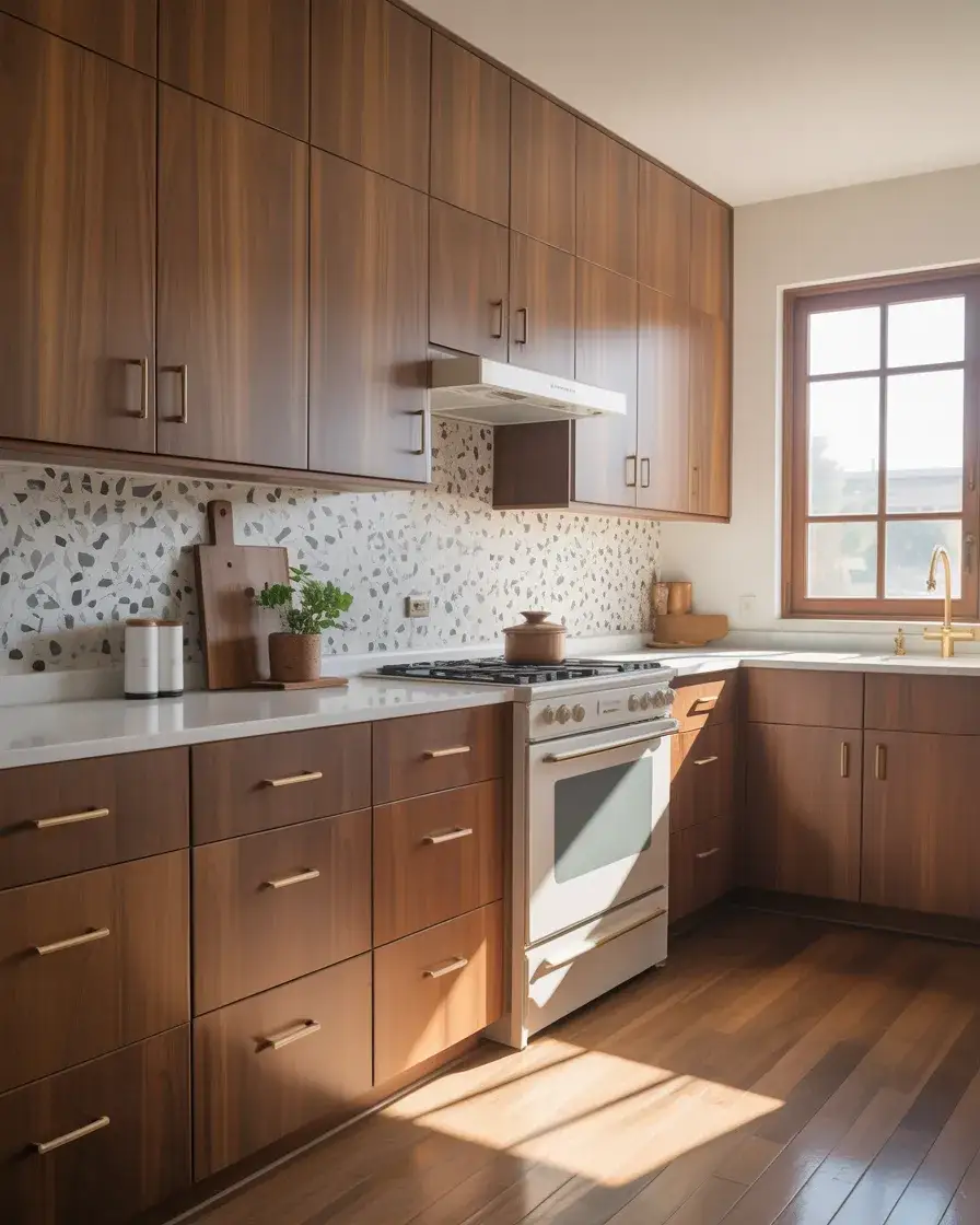 Mid-Century Kitchens with Modern Comfort 1