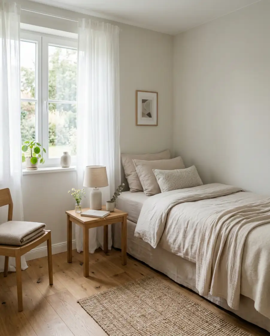 Minimal Simple Guest Room 2