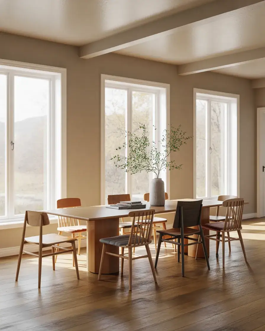 Mix-and-Match Dining Chairs for an Effortless Collected Look 2