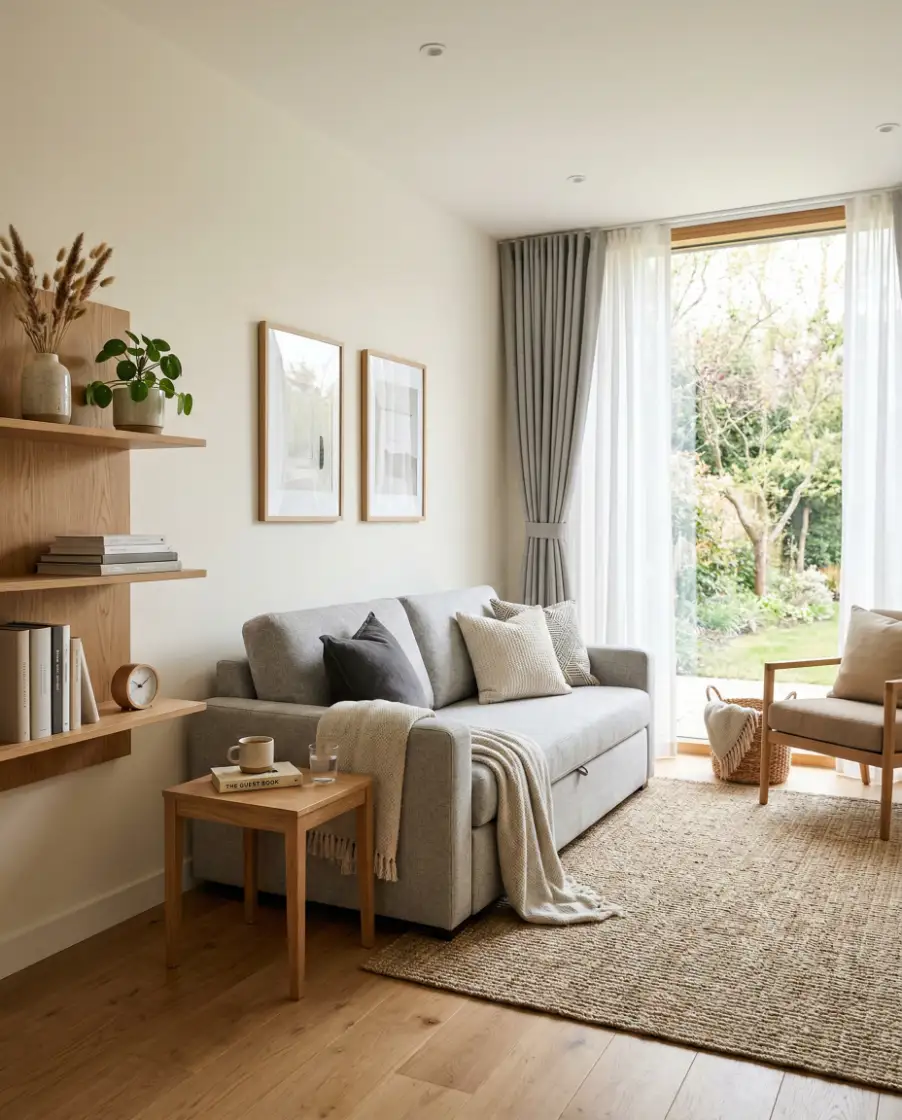 Modern Pull Out Sofa Guest Room 2