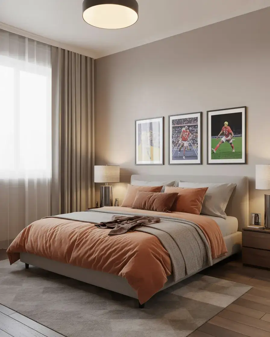 Modern Sports Lounge Bedroom 1