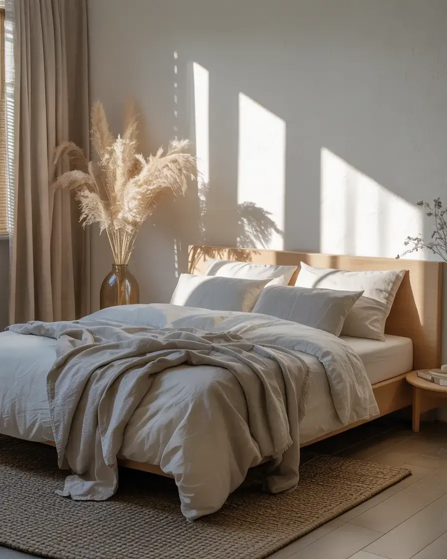 Neutral Minimalist Bedroom Palette 1