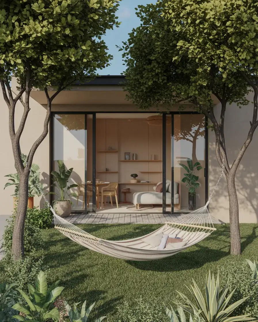 Outdoor Hammock Garden Retreat 2