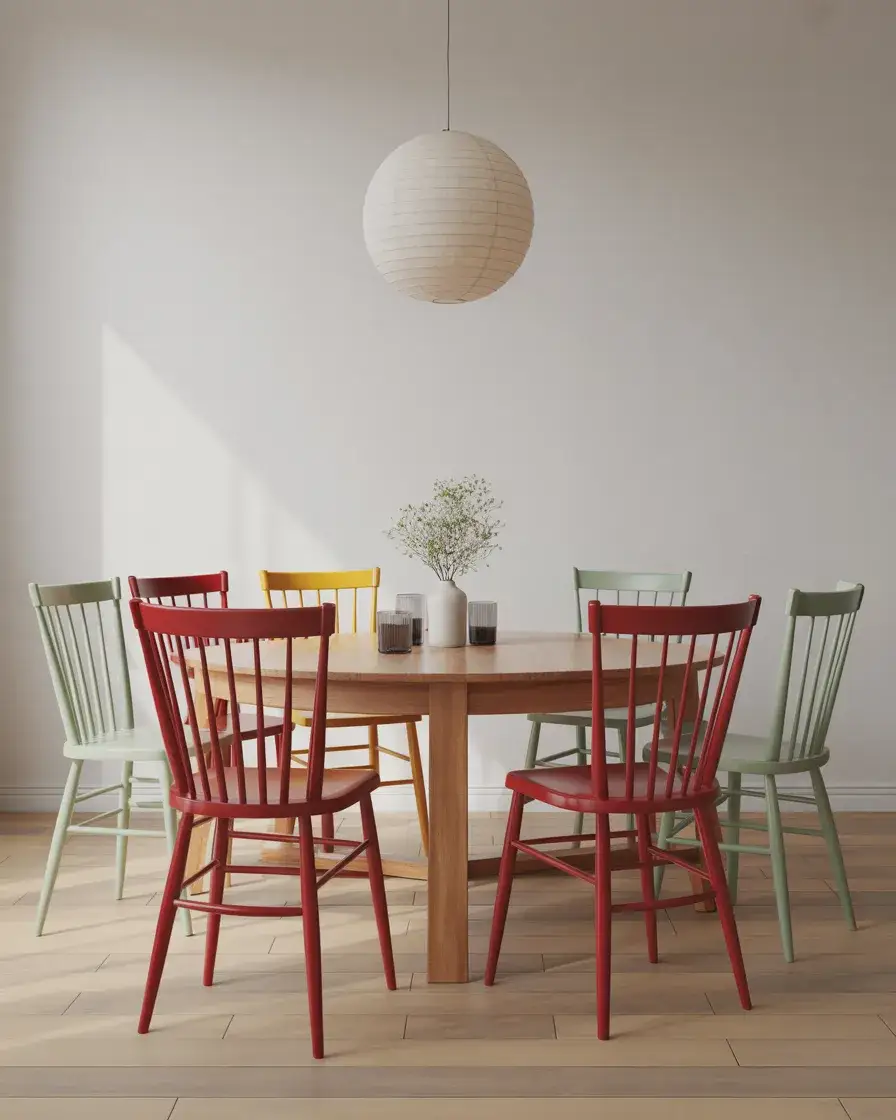 Painted Dining Chairs That Add a Pop of Personality 2