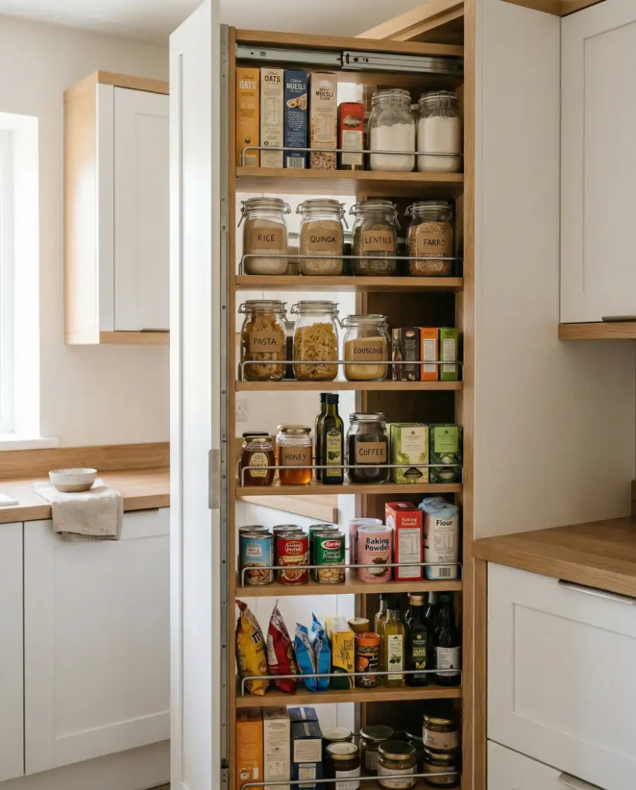 RV Vertical Pantry Hacks 1