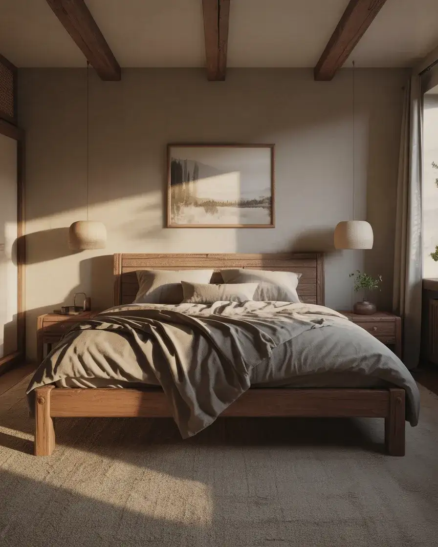 Rustic Wooden Comfort Bedroom 2