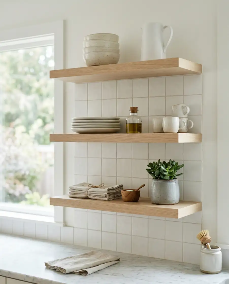 Scandinavian Open Shelving 1