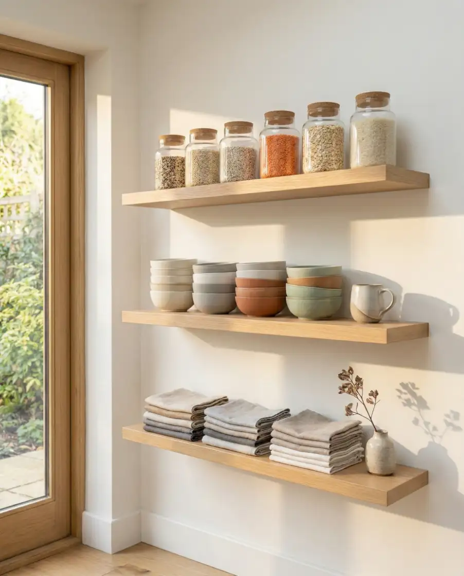 Scandinavian Open Shelving 2