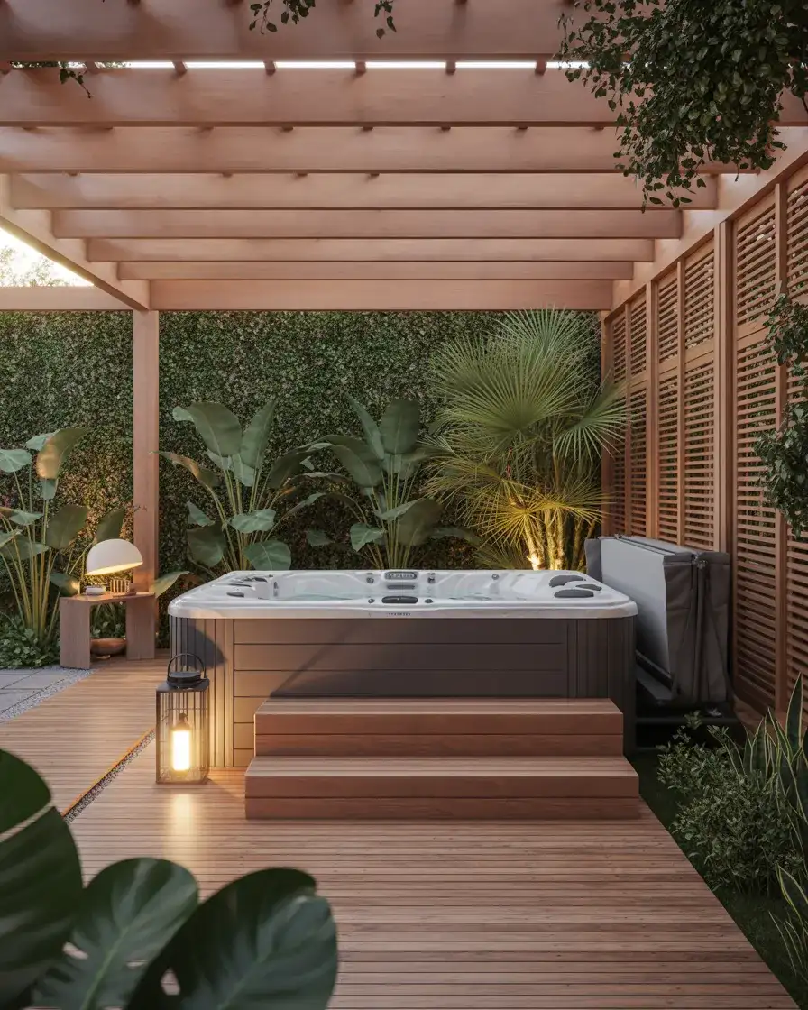 Simple Outdoor Lounge Garden 1