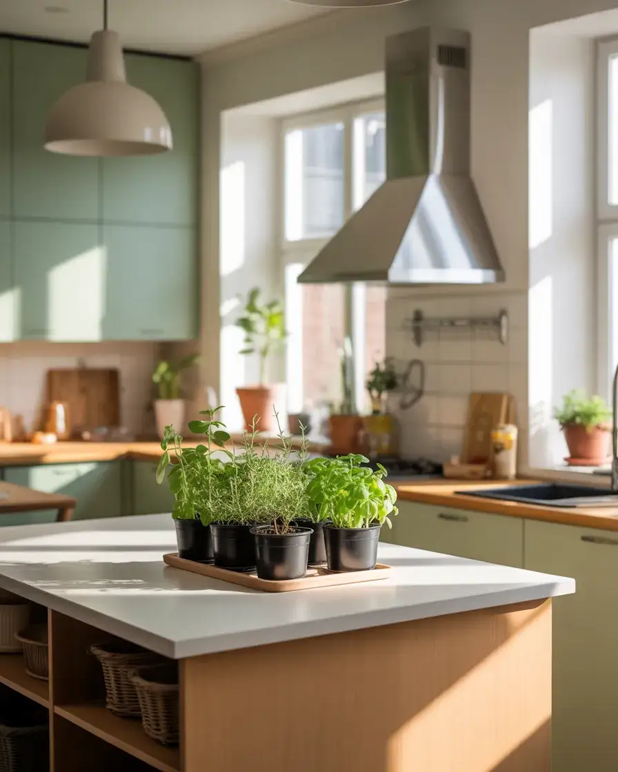 Spring Herb Garden Island 2