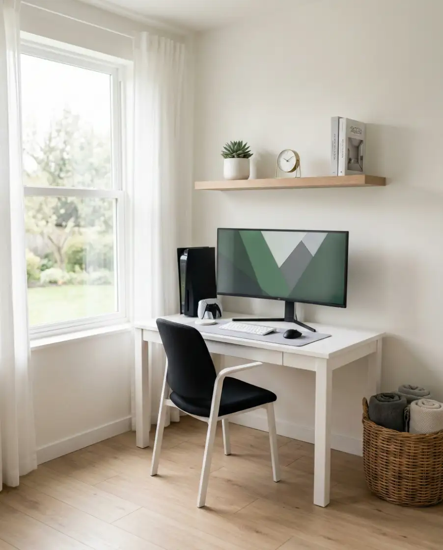 White and Wood Scandinavian Setup 2