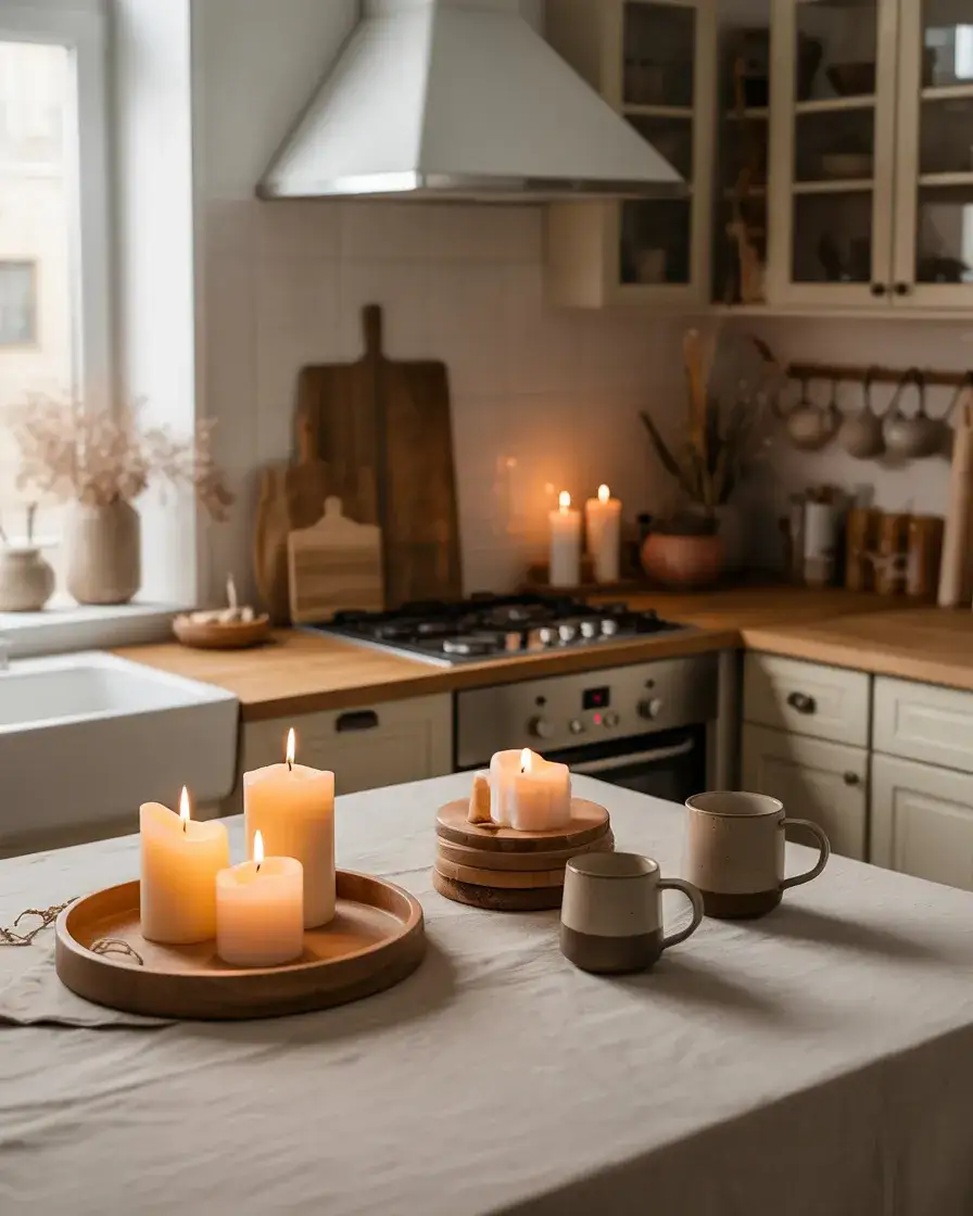 Winter Cozy Kitchen Island 2