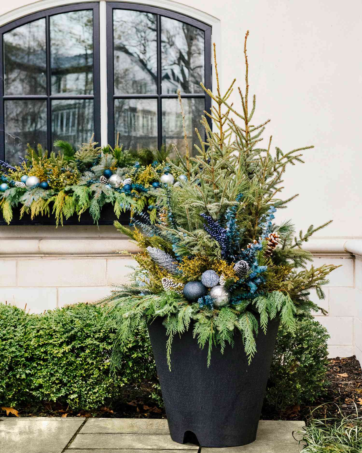 13 Winter Window Box Ideas With Loads of Curb Appeal
