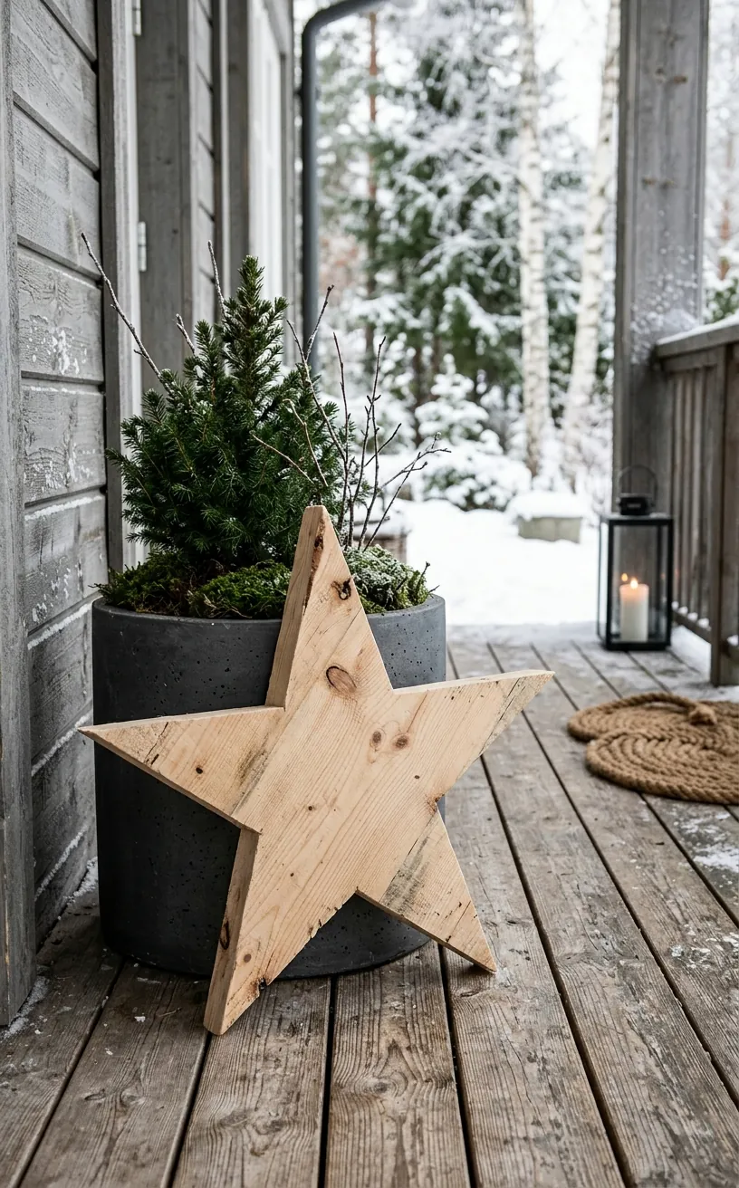 15 Minimalist Outdoor Christmas Decorations for Curb Appeal - SpaceOfMuse