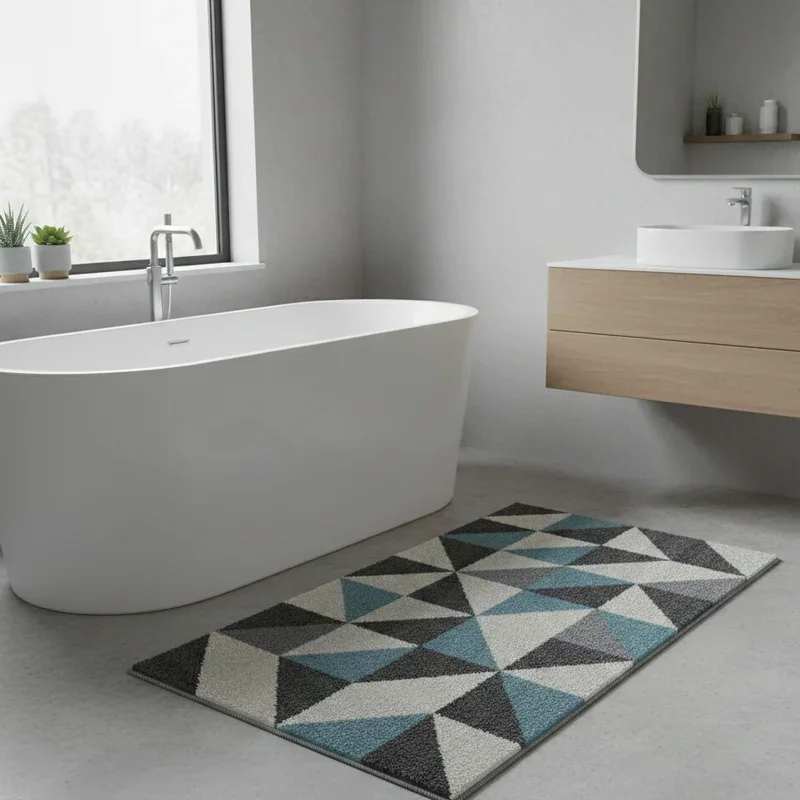 15 Modern Bathroom Rug Ideas to Elevate Your Space