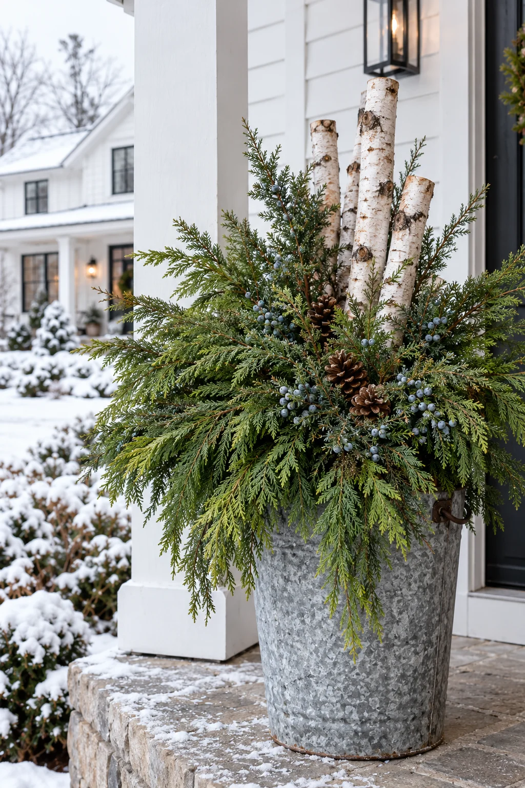 15 Winter Container Planters That Still Look Good in February - HavenSprout