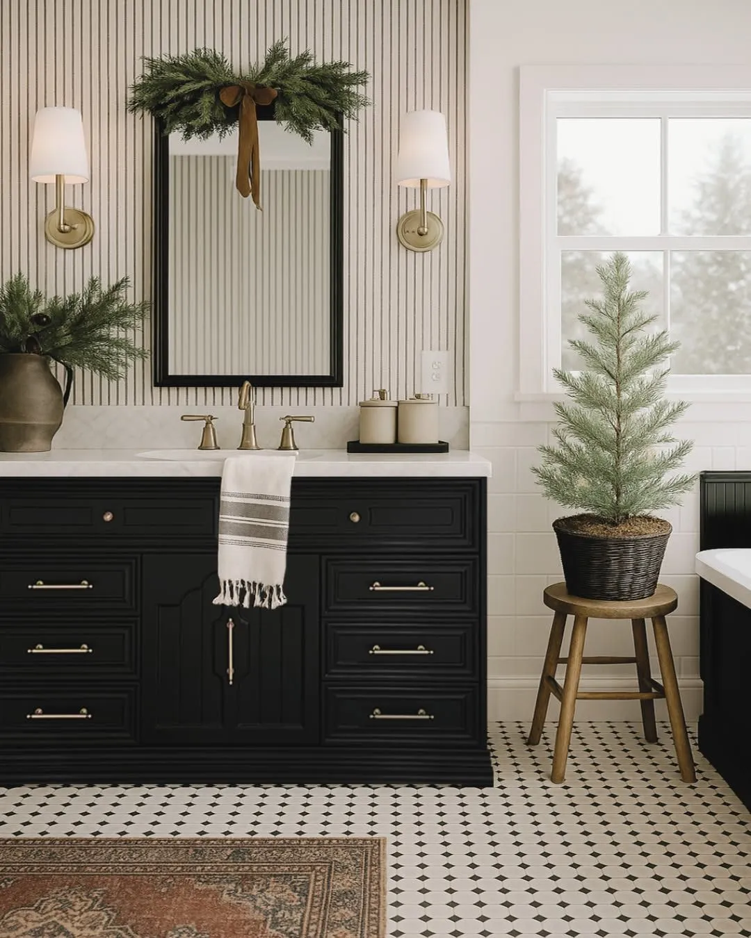 17 Christmas Bathroom Decor Ideas That Prove Even the Smallest Space  Deserves a Festive Moment