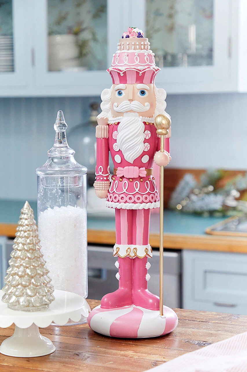 21' Pink Sweet Shoppe Nutcracker