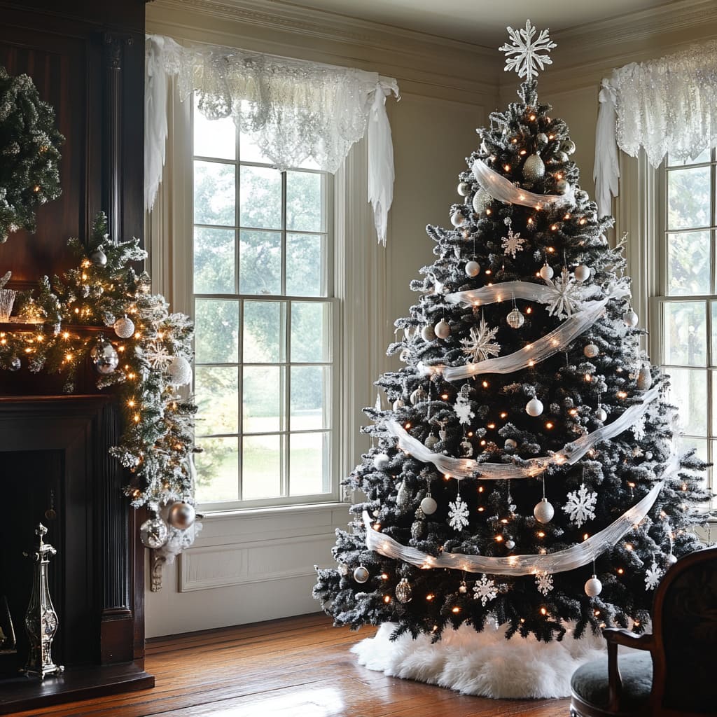 22 Creative Black Christmas Tree Decoration Ideas for 2024