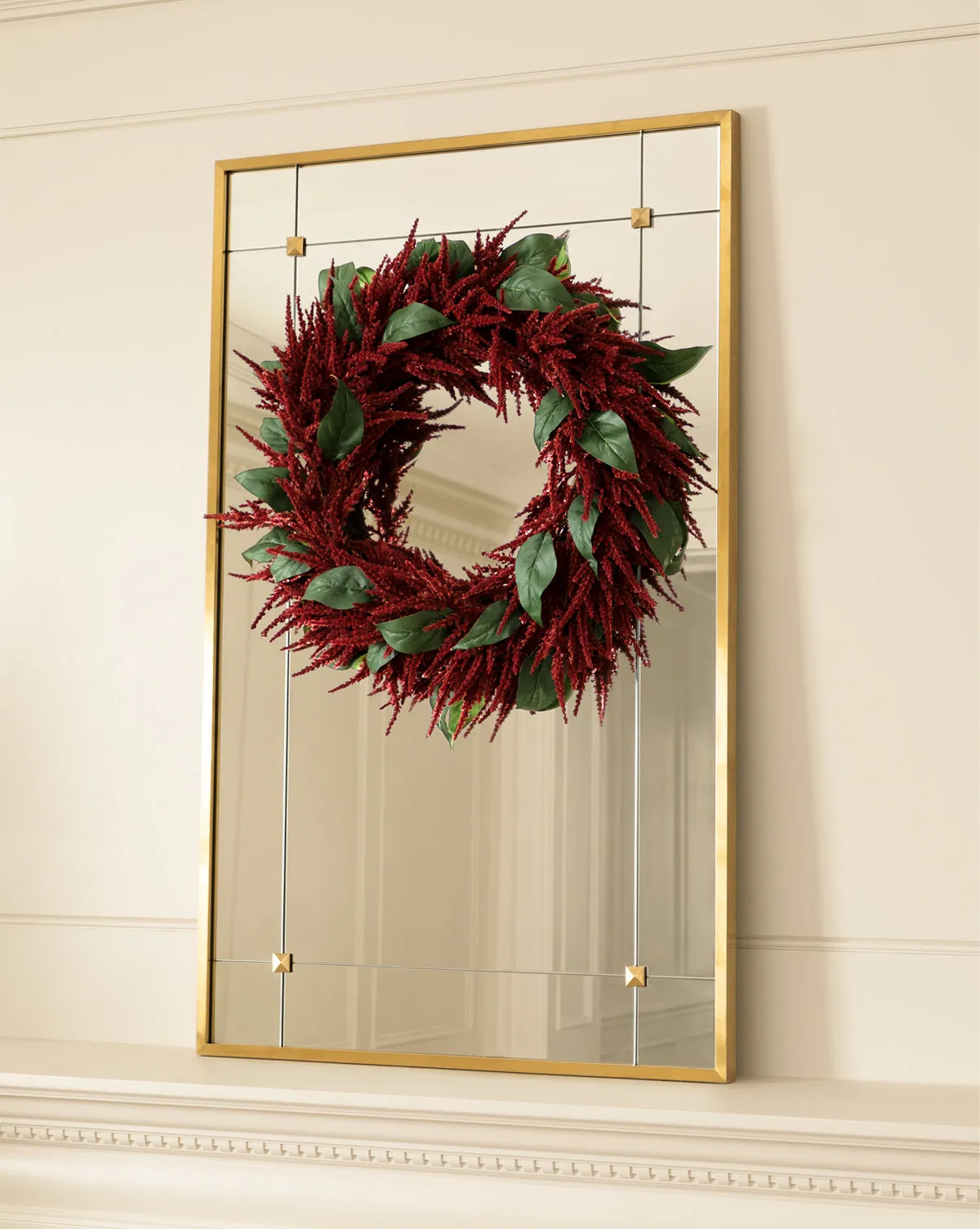 24' Amaranthus Faux Wreath