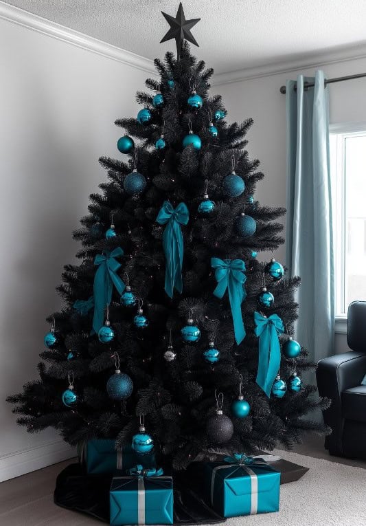 25 Black Christmas Tree Decorations: Stylish Ideas To Try