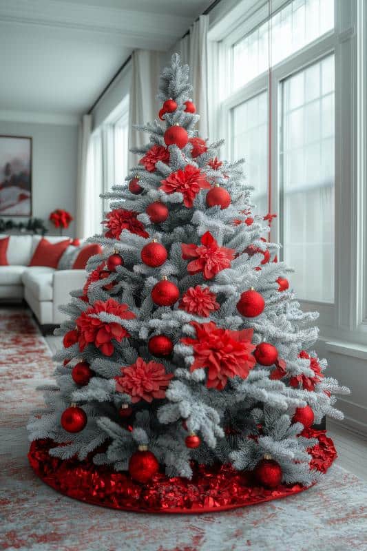 32 Red Christmas Tree Decorations: Ways To Style This Year