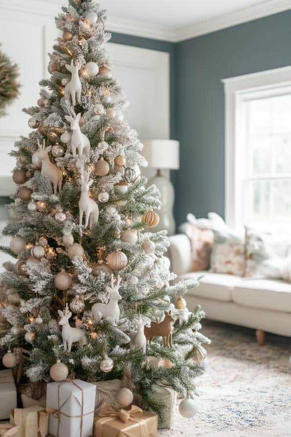 39 White Christmas Tree Decorations for a Festive Holiday Display