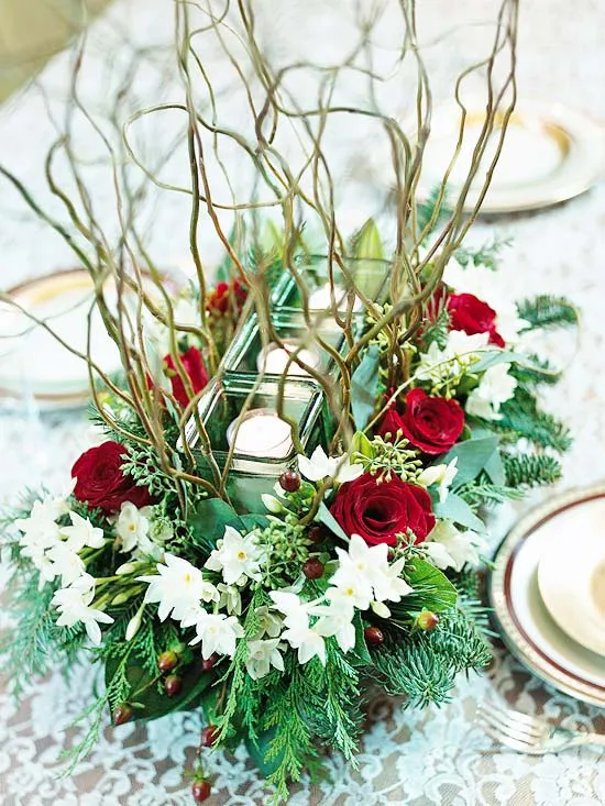 44 Flower Arrangements for Christmas