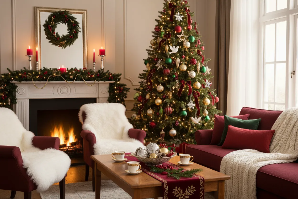 6 Festive Colors to Transform Your Home for a Merry Christmas – Wallpics