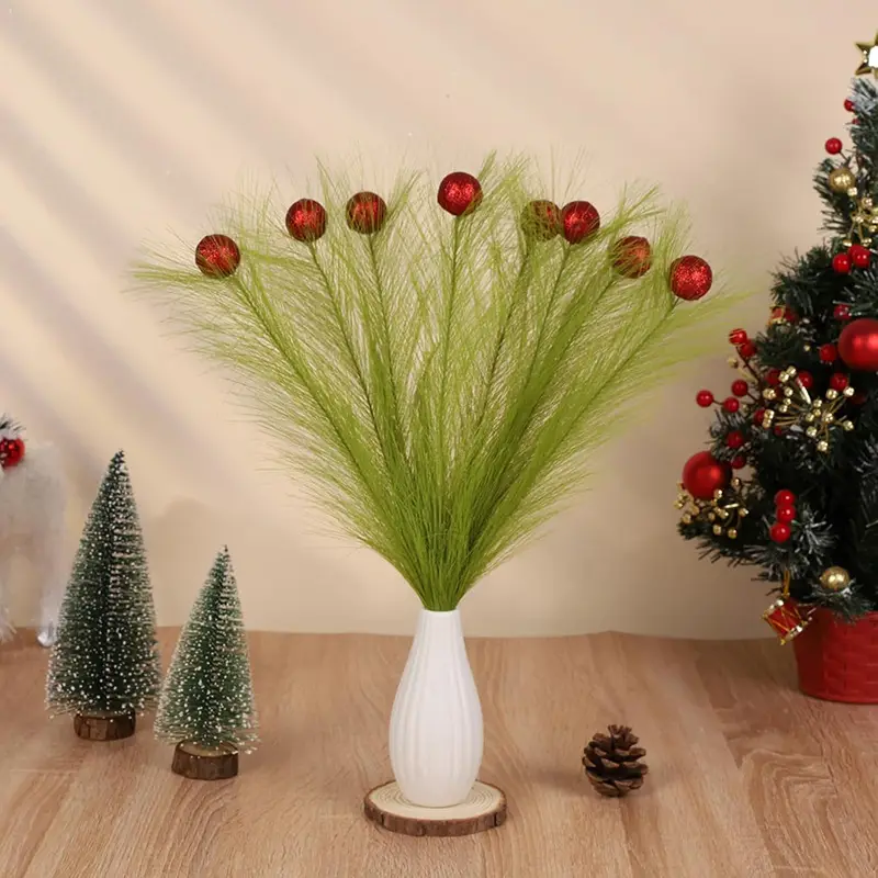 6pcs christmas tree topper decorations 17 32 red green curly - Temu