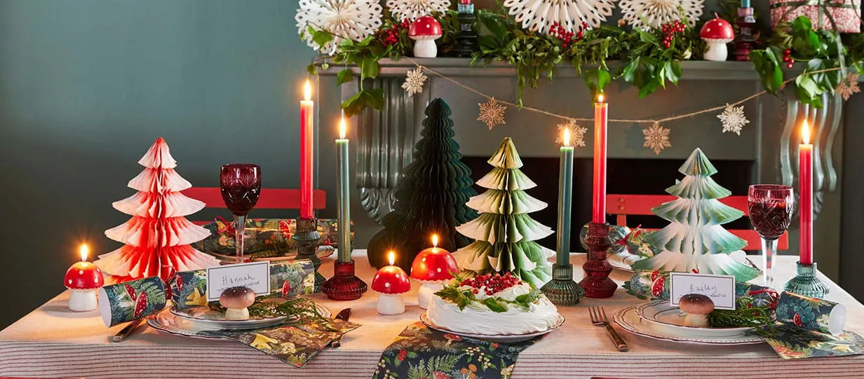 7 Christmas table decoration ideas