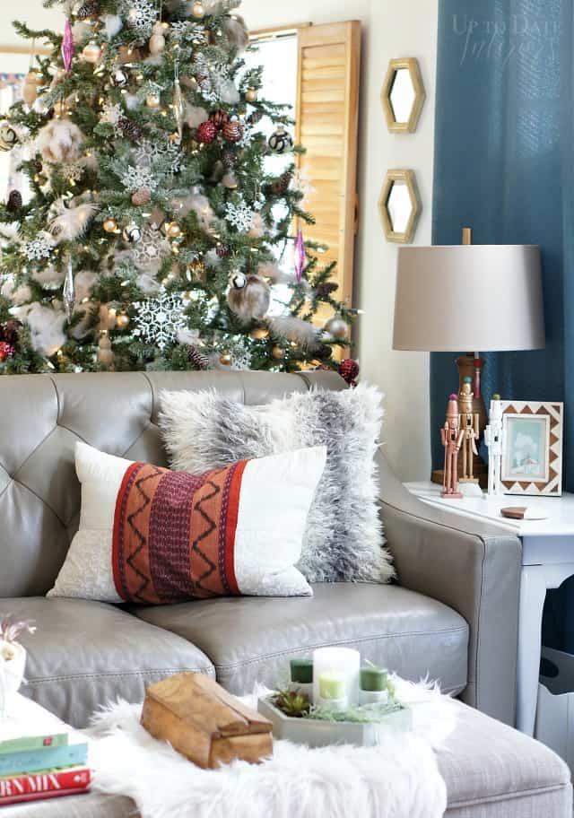 A Chic and Boho Christmas Home Tour with DIY Ideas -