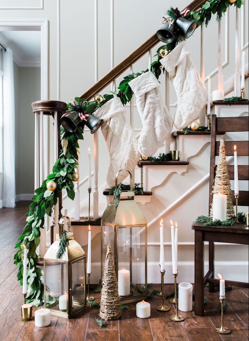 A home for the holidays: How to make your staircase Santa ready - Space  Coast Living Magazine