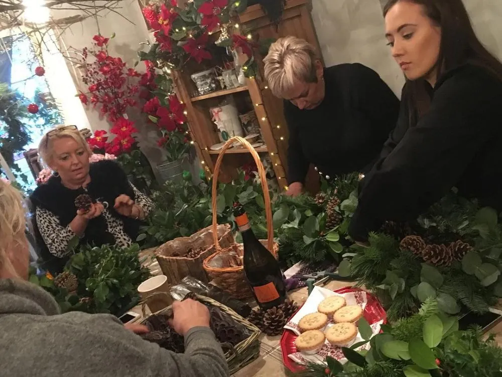Adult Christmas Workshop | Garden of Eden Norden | Rochdale |