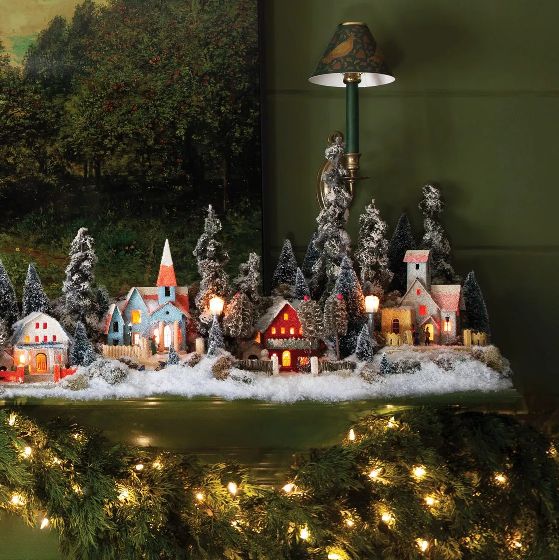 Aesthetic Christmas Village Home The Nostalgic Christmas Trend That Feels  Like Grandma's House