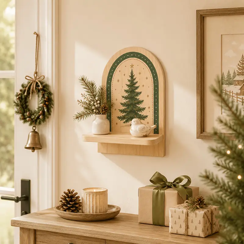 arch shelves wall mounted suitable christmas tree - Temu Cyprus
