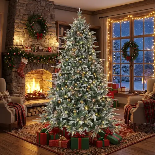 artificial christmas tree sold on Temu United States